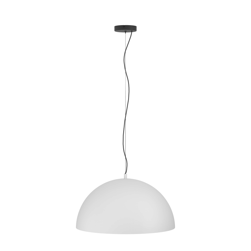 Eglo - Lustra ar auklu 1xE27/40W/230V pelēka