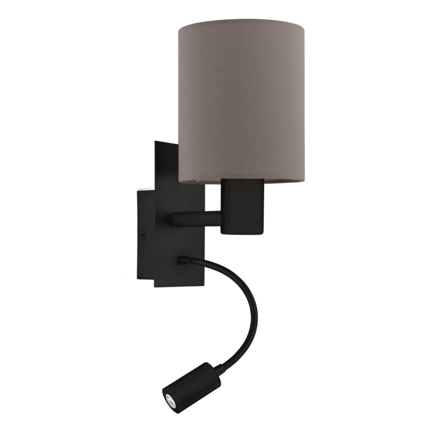 Eglo - LED Pielāgojama lampiņa 1xE27/40W/230V + LED/3,8W brūna