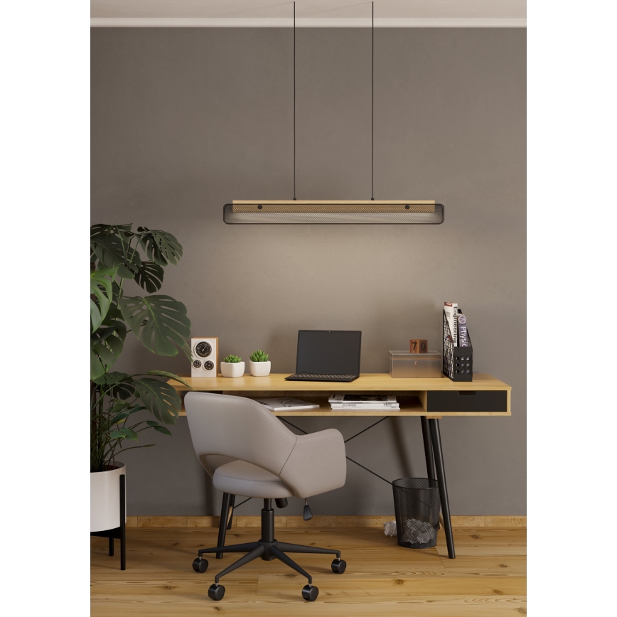 Eglo - LED RGBW Aptumšojuma lustra ar auklu LED/34W/230V 2700-6500K