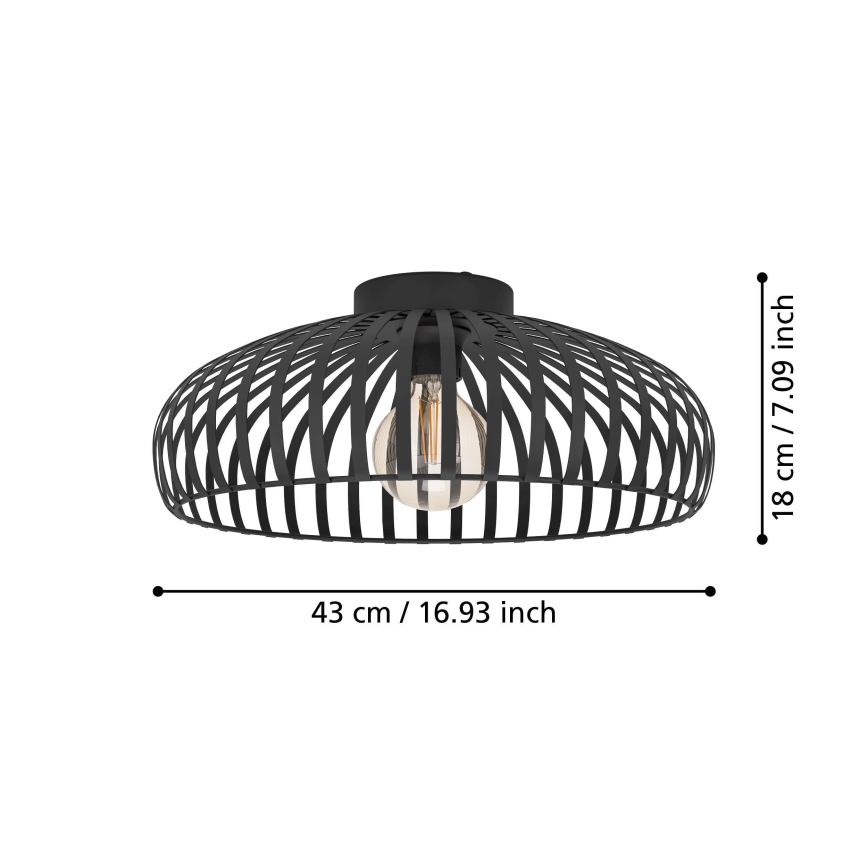 Eglo - Griestu lampa 1xE27/40W/230V d. 43 cm