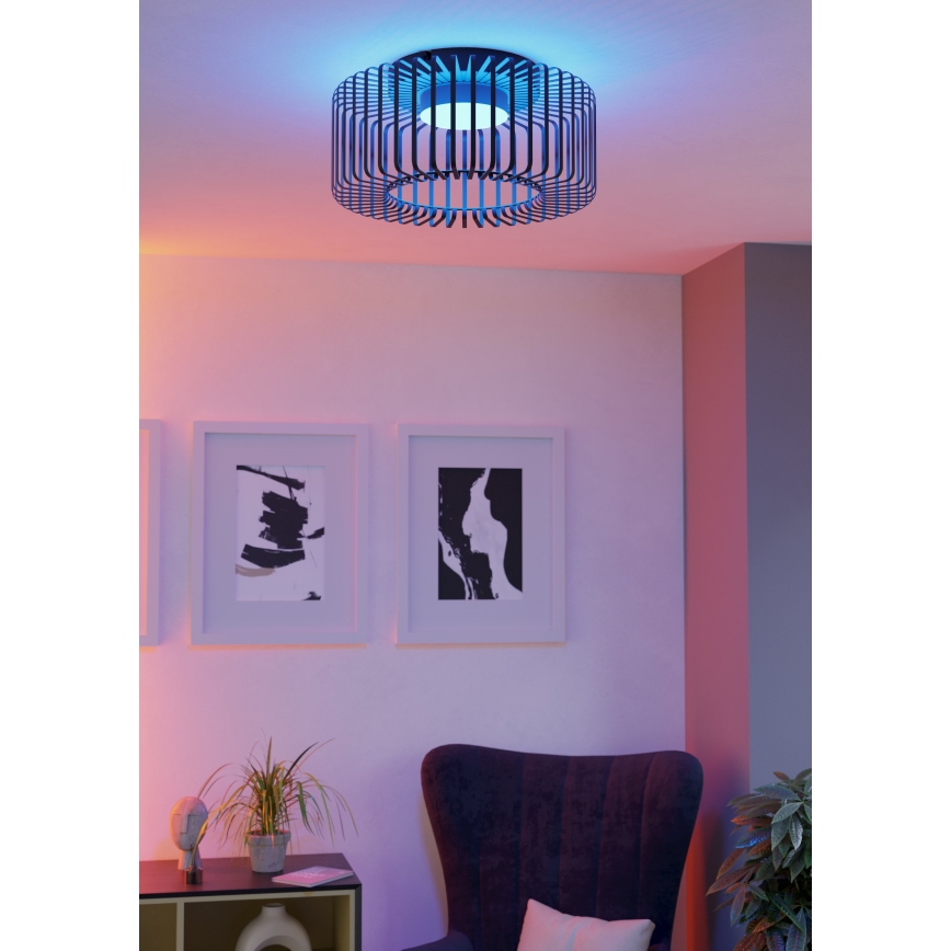 Eglo - LED RGBW Aptumšojama griestu lampa LED/22W/230V 2700-6500K