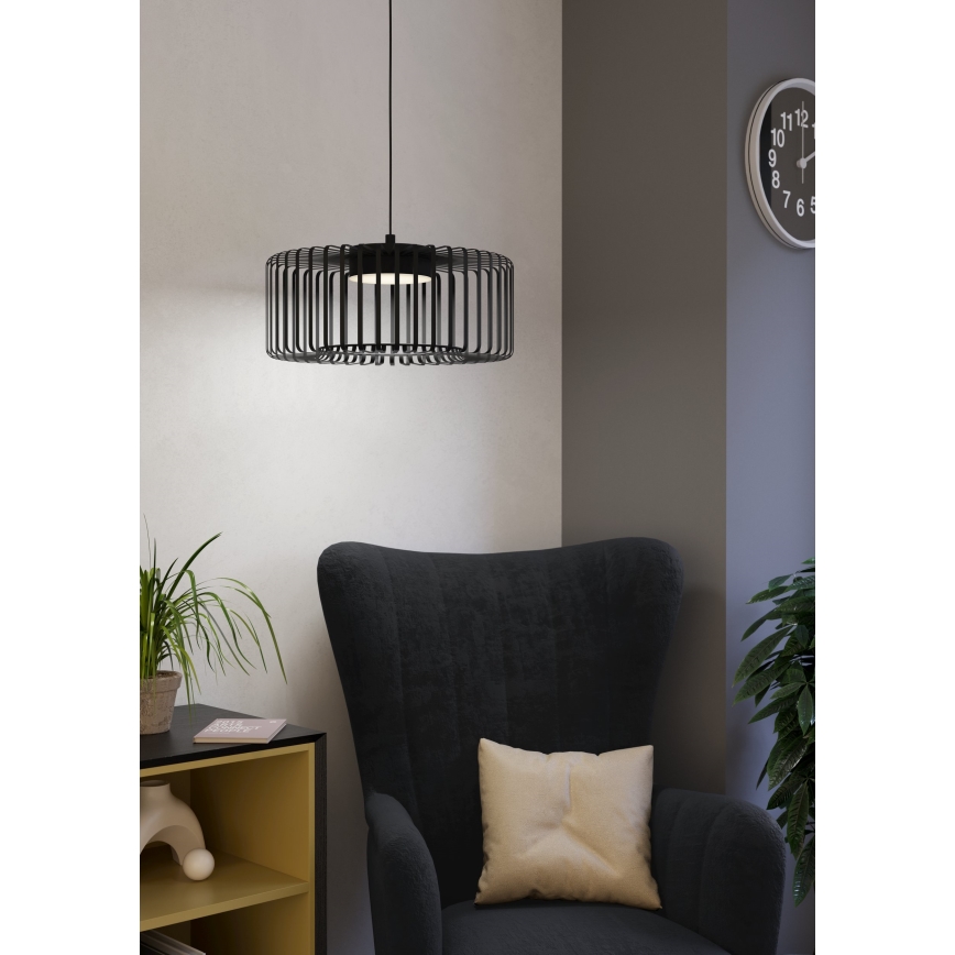 Eglo - LED RGBW Aptumšojuma lustra ar auklu LED/22W/230V 2700-6500K