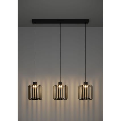 Eglo - LED RGBW Aptumšojuma lustra ar auklu 3xLED/3,7W/230V 2700-6500K