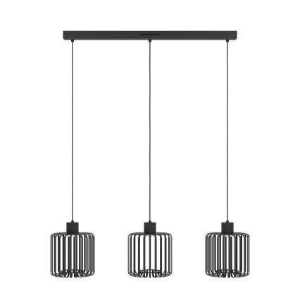 Eglo - LED RGBW Aptumšojuma lustra ar auklu 3xLED/3,7W/230V 2700-6500K