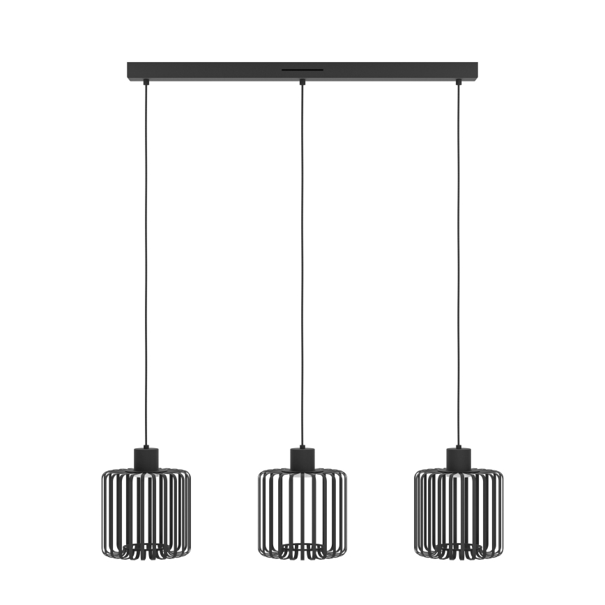 Eglo - LED RGBW Aptumšojuma lustra ar auklu 3xLED/3,7W/230V 2700-6500K