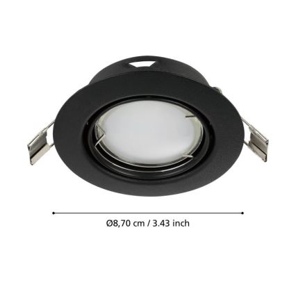 Eglo - LED Iegremdējama lampa 1xGU10/4,6W/230V