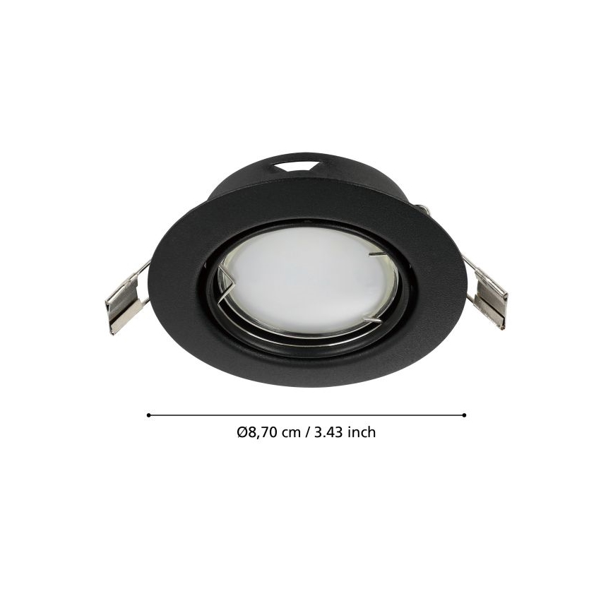 Eglo - LED Iegremdējama lampa 1xGU10/4,6W/230V