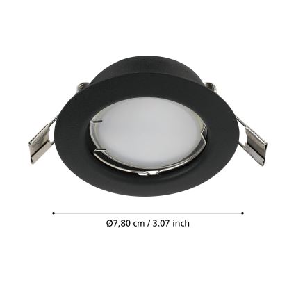 Eglo - LED Iegremdējama lampa 1xGU10/2,8W/230V