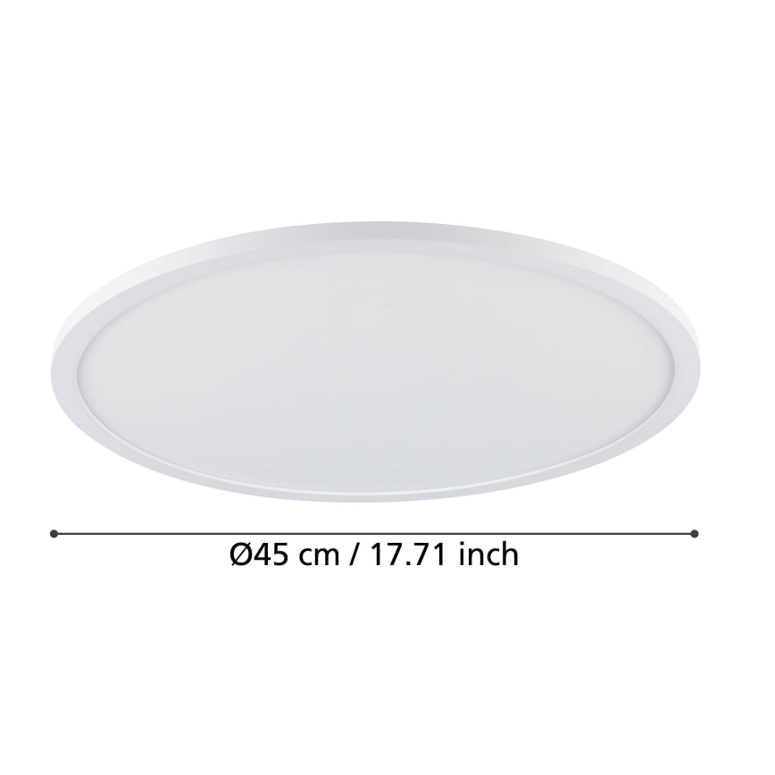 Eglo - LED Aptumšojama griestu lampa LED/33,5W/230V d. 45 cm balta