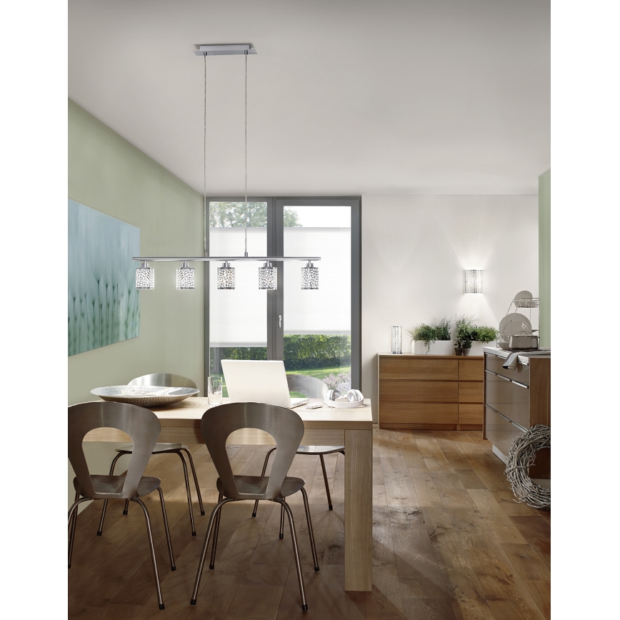 Eglo 90076 - Sienas gaismeklis ALMERA 1 1xE14/60W/230V