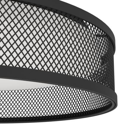 Eglo - LED Griestu lampa LED/20W/230V melna