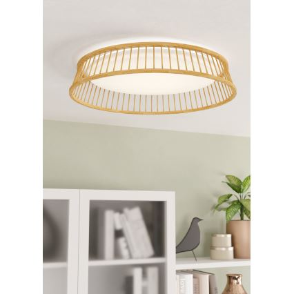 Eglo - LED Griestu lampa LED/20W/230V brūna