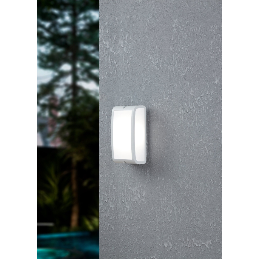 Eglo - LED Āra sienas lampa LED/10,5W/230V balta IP54