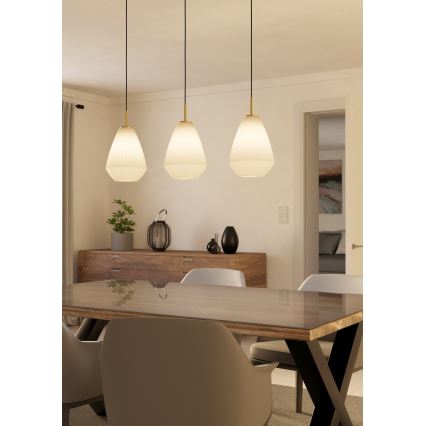 Eglo - Lustra ar auklu 3xE27/40W/230V