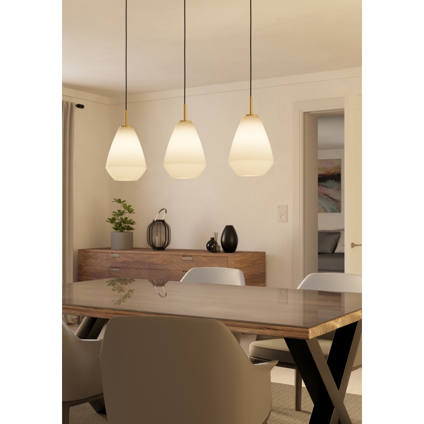 Eglo - Lustra ar auklu 3xE27/40W/230V