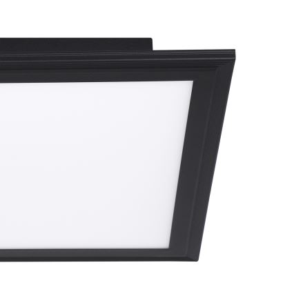 Eglo - LED Griestu lampa LED/14W/230V 30x30 cm melna
