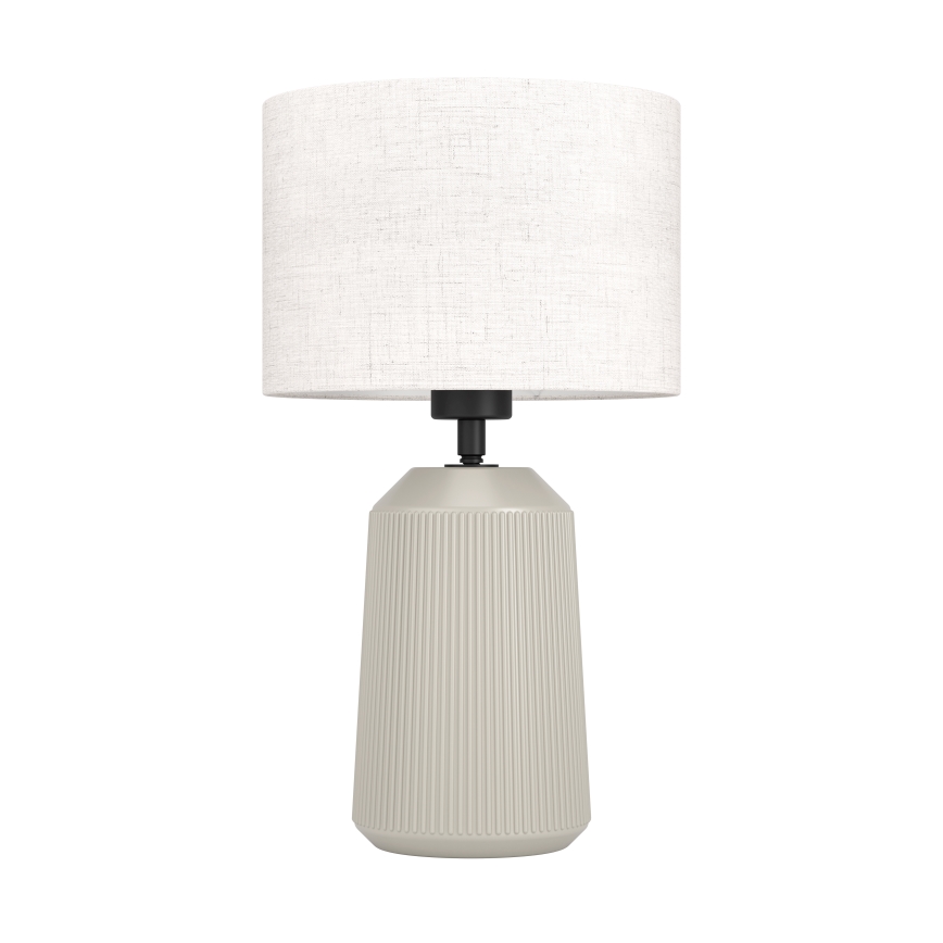 Eglo - Galda lampa 1xE27/40W/230V krēmkrāsa