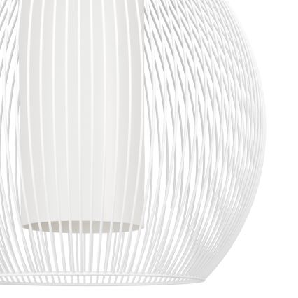 Eglo - Lustra ar auklu 1xE27/40W/230V balta