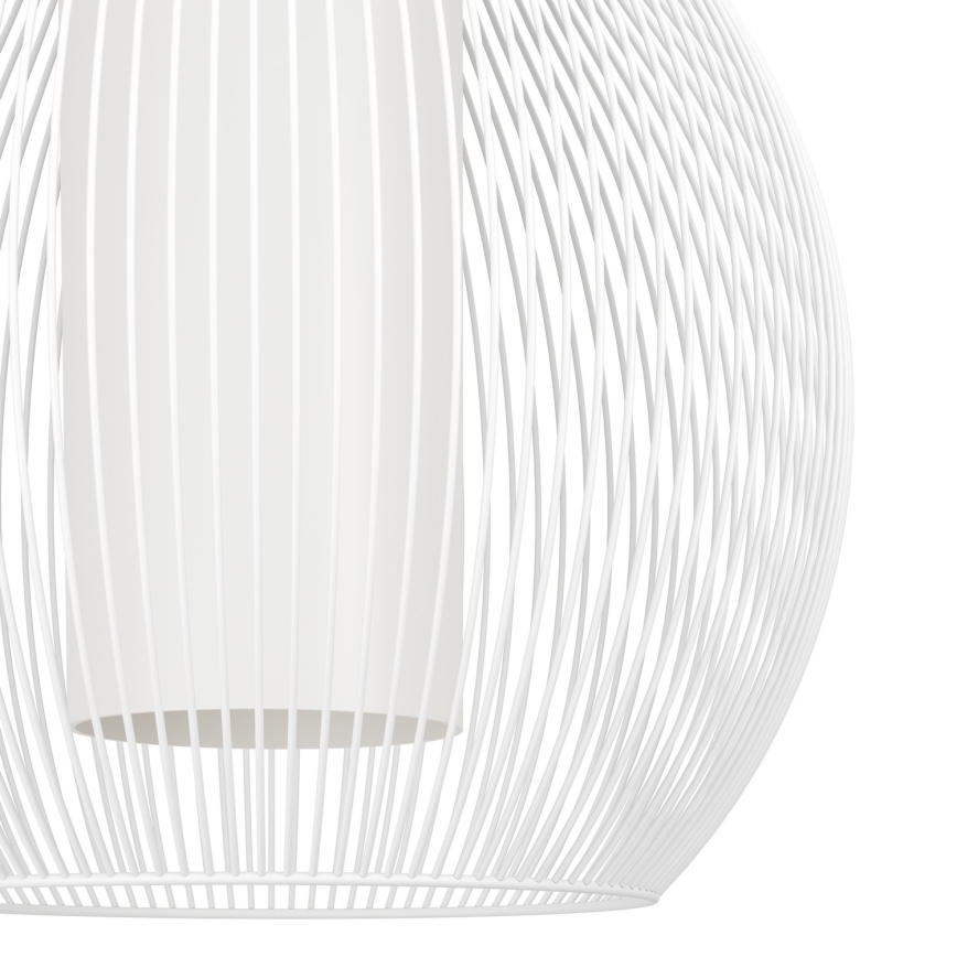 Eglo - Lustra ar auklu 1xE27/40W/230V balta