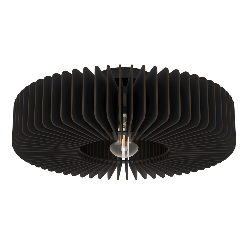 Eglo - Griestu lampa 1xE27/40W/230V melna