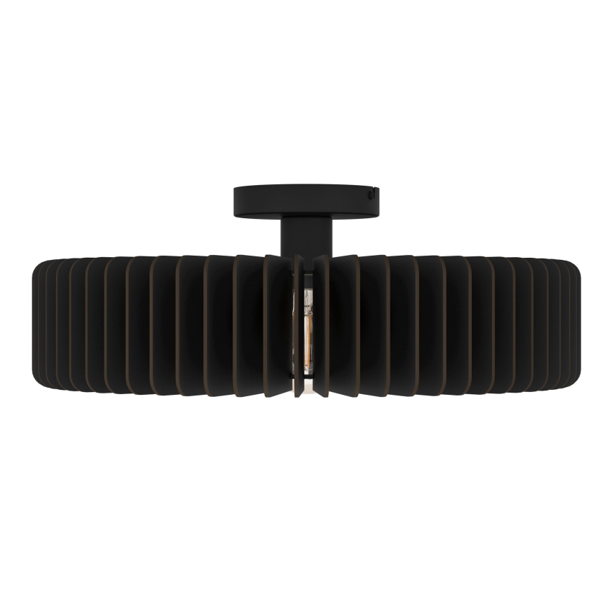 Eglo - Griestu lampa 1xE27/40W/230V melna