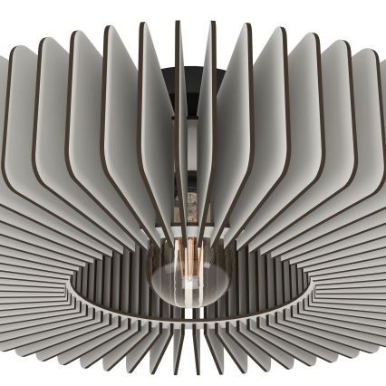Eglo - Griestu lampa 1xE27/40W/230V pelēka