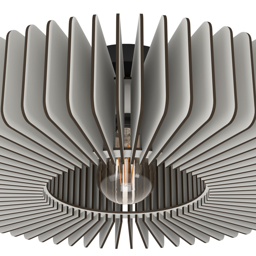 Eglo - Griestu lampa 1xE27/40W/230V pelēka