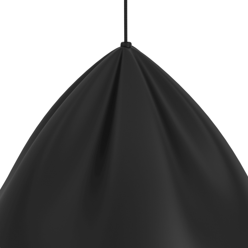 Eglo - Lustra ar auklu 1xE27/40W/230V melna