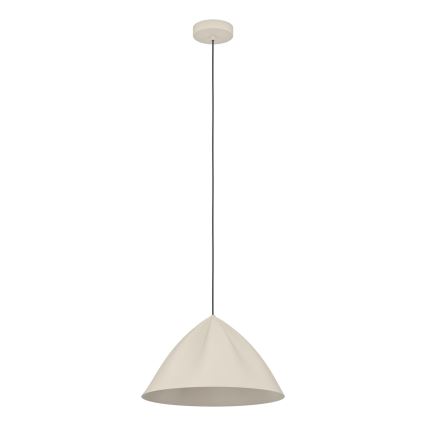 Eglo - Lustra ar auklu 1xE27/40W/230V krēmkrāsa