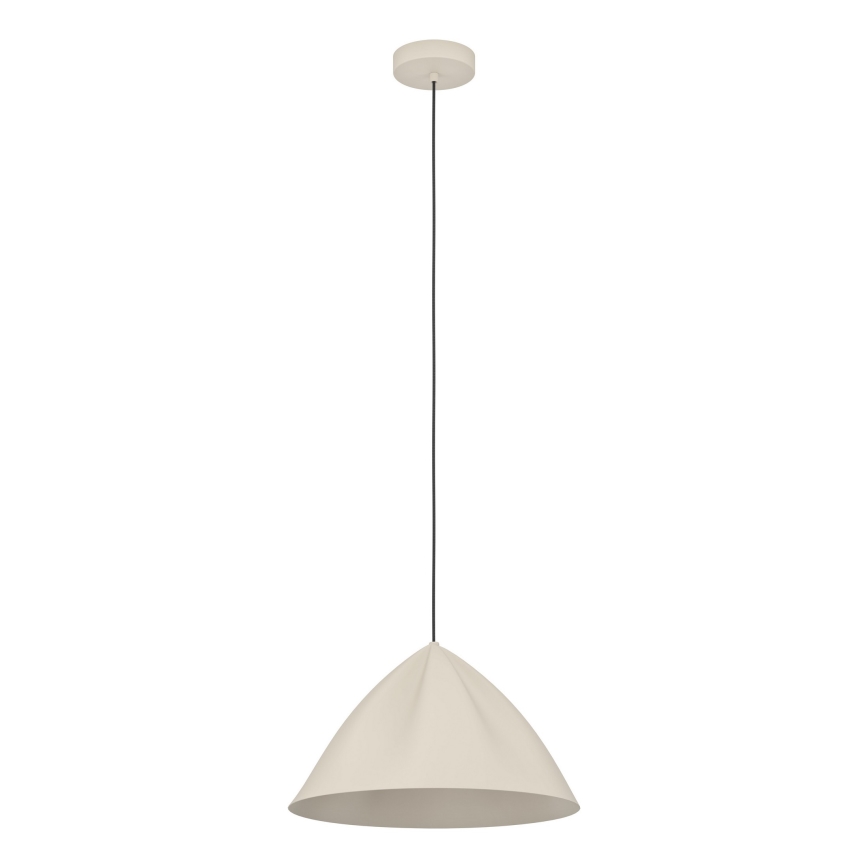 Eglo - Lustra ar auklu 1xE27/40W/230V krēmkrāsa