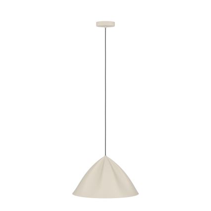 Eglo - Lustra ar auklu 1xE27/40W/230V krēmkrāsa