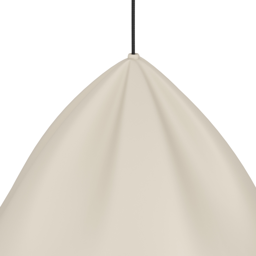 Eglo - Lustra ar auklu 1xE27/40W/230V krēmkrāsa