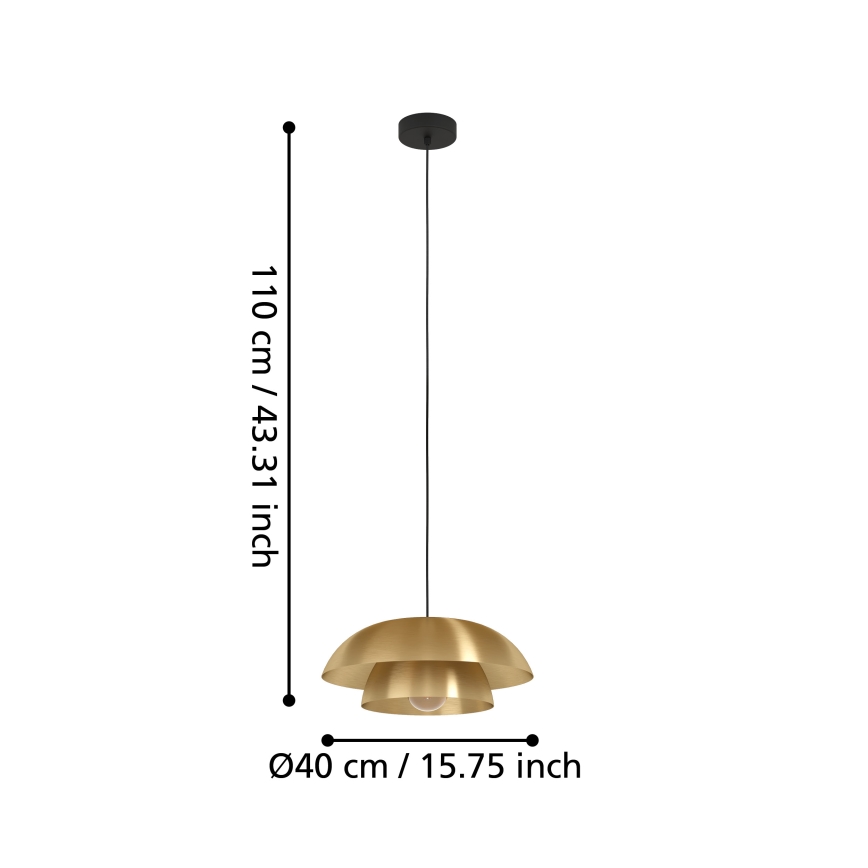 Eglo - Lustra ar auklu 1xE27/40W/230V