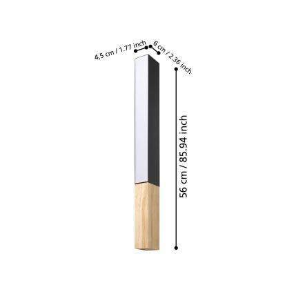 Eglo - LED Sienas lampa LED/12W/230V