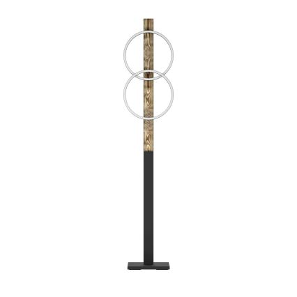 Eglo - LED Grīdas stāvlampa 2xLED/12W/230V 3000K brūna/melna