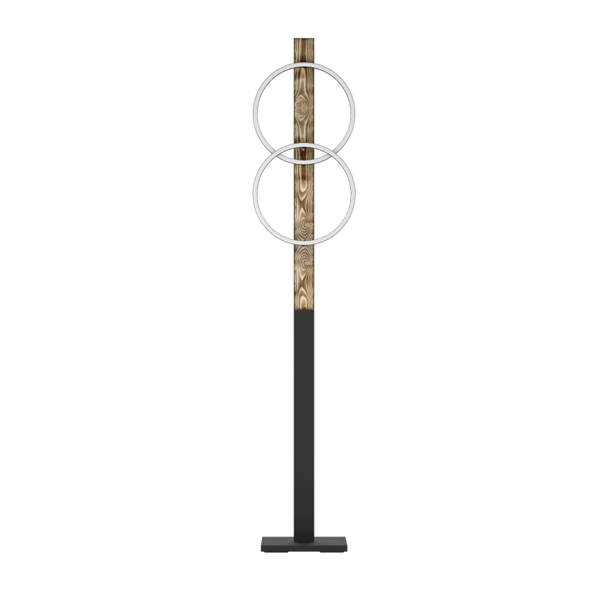 Eglo - LED Grīdas stāvlampa 2xLED/12W/230V 3000K brūna/melna