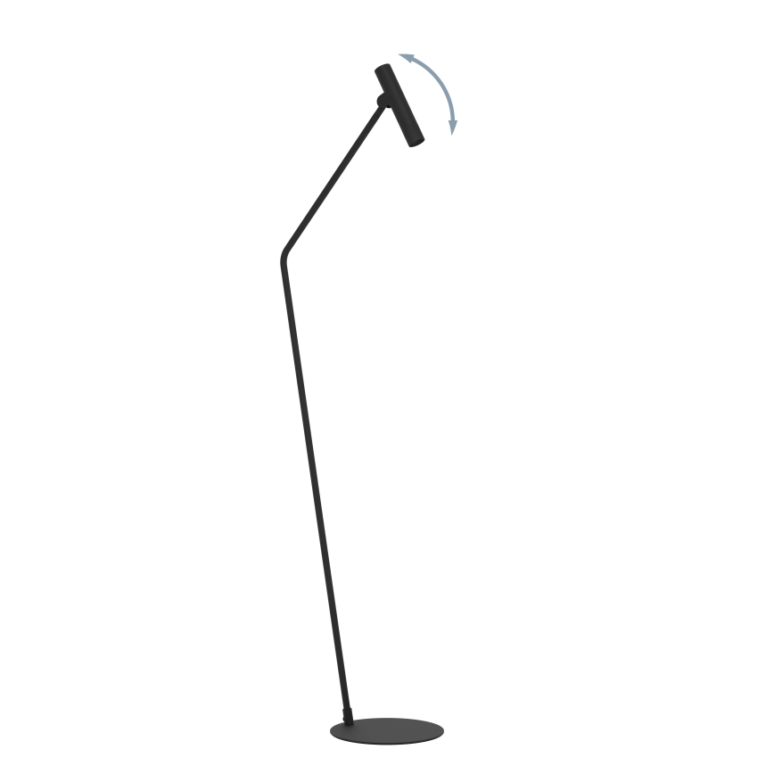 Eglo - LED Grīdas stāvlampa LED/5W/230V 3000K melna