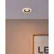 Eglo - LED Iegremdējama lampa LED/4,8W/230V melna