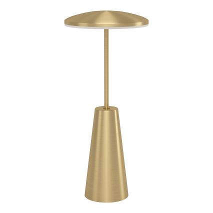 Eglo - LED Aptumšojama skārienvadāma āra lampa LED/2,8W/5V 2400K/3000K/4000K 5200 mAh IP54 zelta