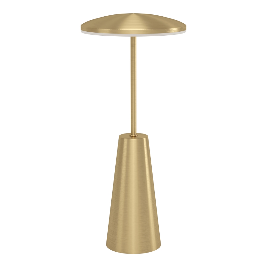 Eglo - LED Aptumšojama skārienvadāma āra lampa LED/2,8W/5V 2400K/3000K/4000K 5200 mAh IP54 zelta