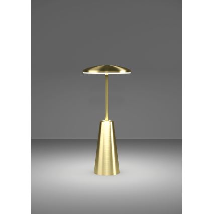 Eglo - LED Aptumšojama skārienvadāma āra lampa LED/2,8W/5V 2400K/3000K/4000K 5200 mAh IP54 zelta