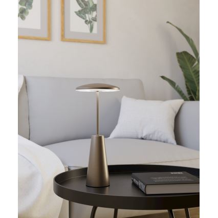 Eglo - LED Aptumšojama skārienvadāma āra lampa LED/2,8W/5V 2400K/3000K/4000K 5200 mAh IP54 bēša