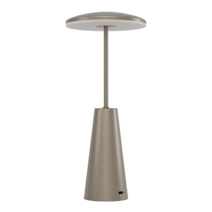 Eglo - LED Aptumšojama skārienvadāma āra lampa LED/2,8W/5V 2400K/3000K/4000K 5200 mAh IP54 bēša