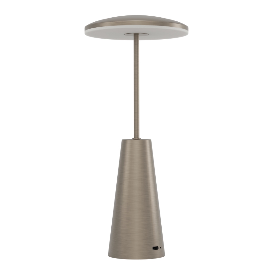 Eglo - LED Aptumšojama skārienvadāma āra lampa LED/2,8W/5V 2400K/3000K/4000K 5200 mAh IP54 bēša