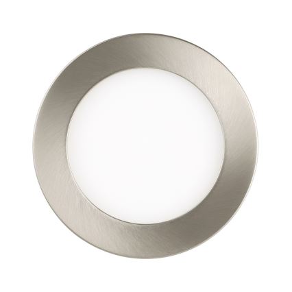 Eglo - LED iebūvējamais griestu gaismeklis LED/5,5W/230V 3000K matēts hroms Ø 11,7 cm