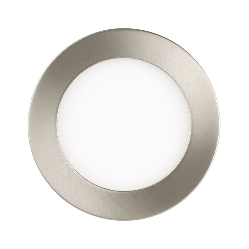 Eglo - LED iebūvējamais griestu gaismeklis LED/5,5W/230V 3000K matēts hroms Ø 11,7 cm