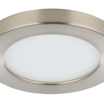 Eglo - LED iebūvējamais griestu gaismeklis LED/5,5W/230V 3000K matēts hroms Ø 11,7 cm