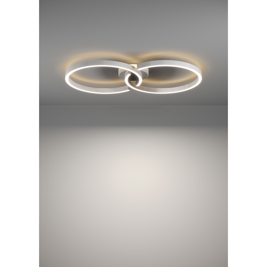 Eglo 900954 - LED RGBW Aptumšojama griestu lampa LED/19,5W/230V 2700-6500K balta + tālvadības pults