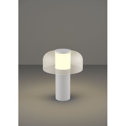 Eglo - LED Aptumšojama skārienvadāma āra lampa LED/2,25W/5V 2400-4000K 5200 mAh IP44 balta