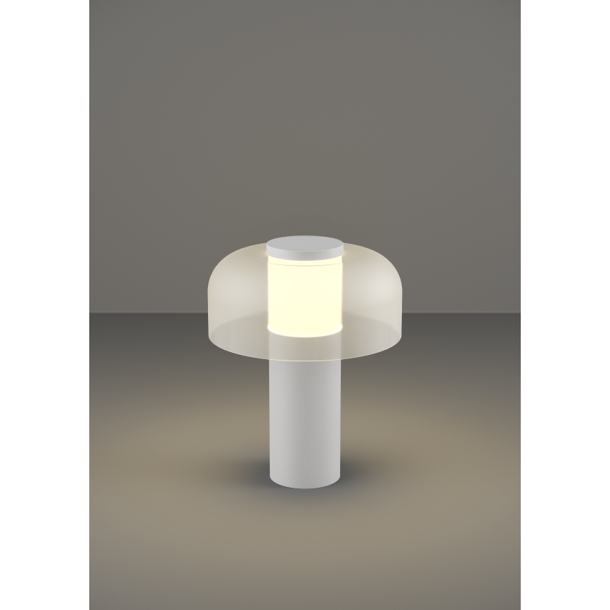 Eglo - LED Aptumšojama skārienvadāma āra lampa LED/2,25W/5V 2400-4000K 5200 mAh IP44 balta